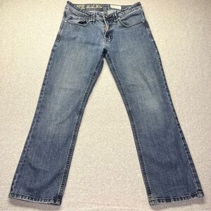 Y2k Men’s TK Axel Slim Bootcut Jeans Blue Pockets size‎ 32x30